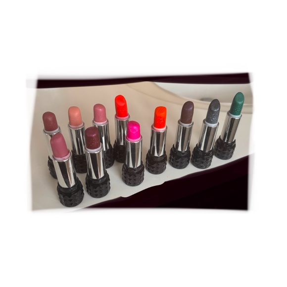 DISCONTINUED KAT VON D STUDDED KISS LIPSTICK SHADE: GOLD  RARE Kat Von D Studded Kiss Lipstick Vault Collection of 11 discontinued shades